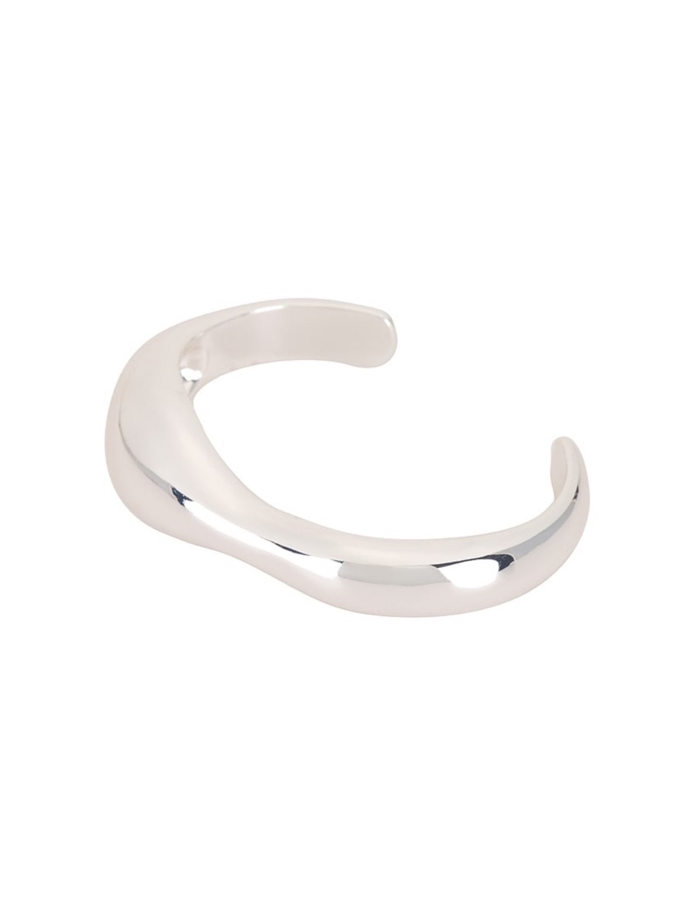 Ettika Liquid Cuff in Silver NWT